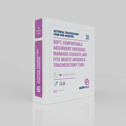 Activheal foam tracheostomy - activheal,