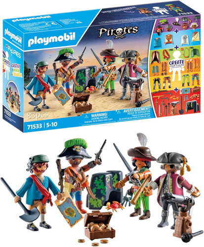 Pirate figures playset - pirate, playset–