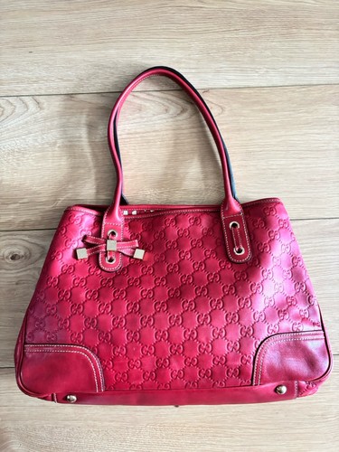 Gucci women red leather - red, gg