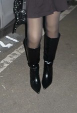 Curved Stiletto Knee High