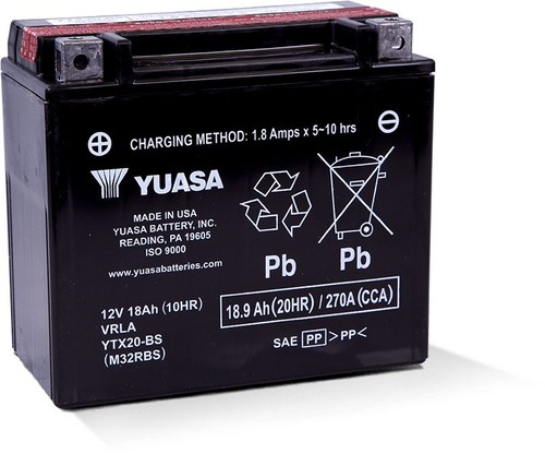 Yuasa maintenance free 12v - maintenance,