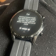 Huawei Watch Gt 2 (46 mm) Black Smart Watch, 1.39 Inch Amoled Display