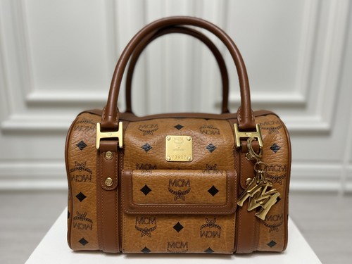 Authentic mcm cognac - authentic,