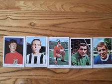 5 Nabisco Footballers From 1970. Trade Cards.