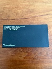 Blackberry P'9981 Unlocked Smartphone Porsche Design 8GB Black UK Version Boxed