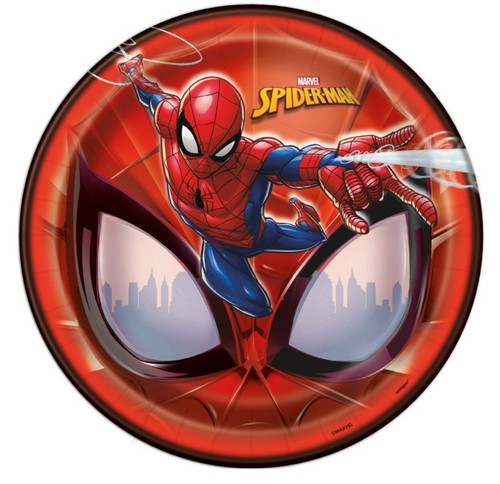Spiderman dinner paper - spiderman, 9''