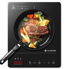 Aobosi Single Induction Cooker, Portable Induction Hob New