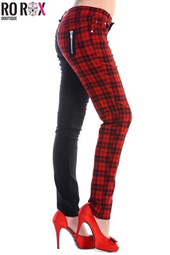 Banned split skinny trousers - banned,