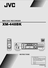 JVC XM-448BK - Minidisc MD