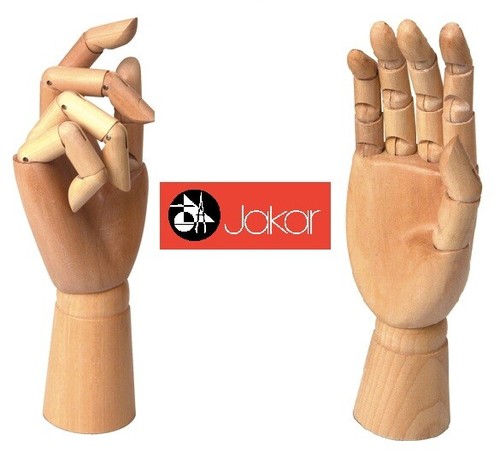 Jakar wooden manikin right - wooden,