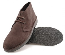 Mens New Dark Brown Leather
