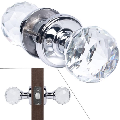 Cwovrs crystal door knobs pair - cwovrs,