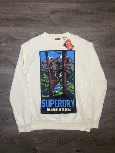 Bnwt superdry cream - bnwt,