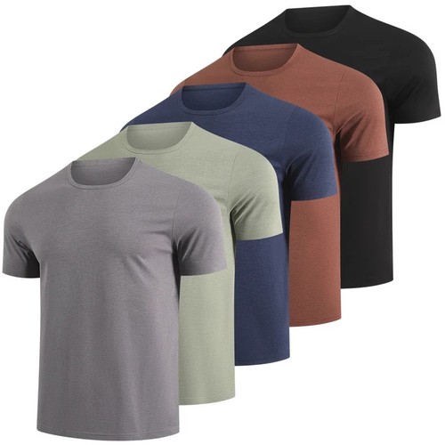 Mens plain shirt pack - t-shirt, 100%