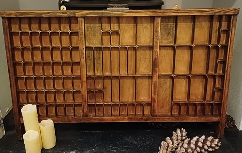 Restored printer tray - printer's,