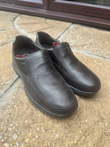 Rohde brown leather - leather, slip