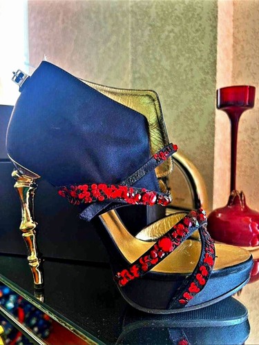 Stunning bone heels sandals - stunning,