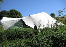De Waard Lepelaar Dutch Canvas pyramid Tent, All the extras. A lovely example. 