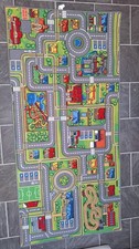AW Rugs Belgium Made Rebel Roads Children's Anti-Slip Playmat 100cm x 150cm