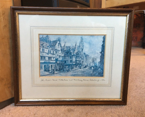Framed glazed mounted - framed,