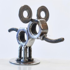 'Raja' The Elephant Scrap Metal Art Sculpture