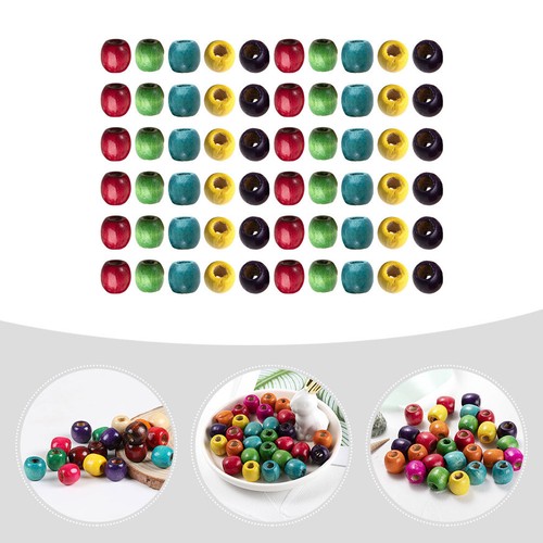 200 pcs wood - wood, beads