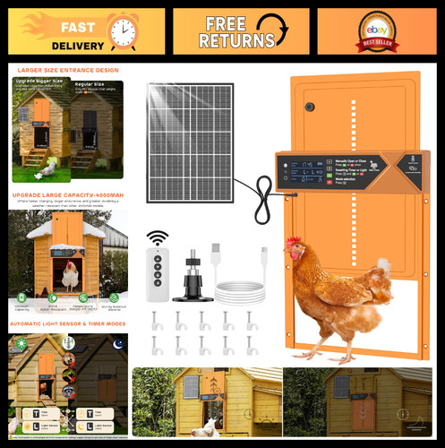 Solar powered large automatic - large,