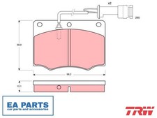 Brake Pad Set, disc brake for