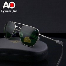 Ao Aviation Sunglasses Men Original Case Cleaning Cloth American Optical Glass