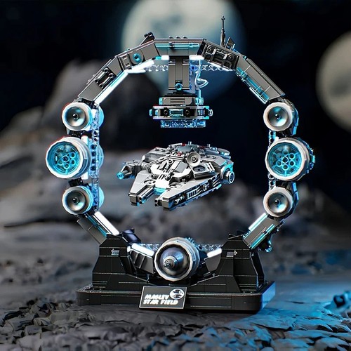Building block millen falcon - building,