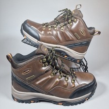 Skechers Relment Traven Brown 65529 Mens Walking Boots Shoes Hiking Size 6