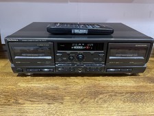 ? TECHNICS RS-TR 575EB-K HX PRO STEREO DOUBLE CASSETTE AUTOREVERSE DECK JAPAN