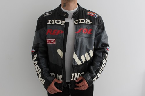 Vintage honda repsol leather - vintage,