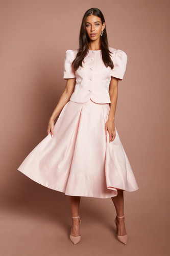 Coast blush midi skirt - midi,