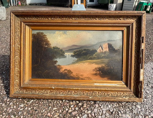 19th century tranquil river - tranquil,