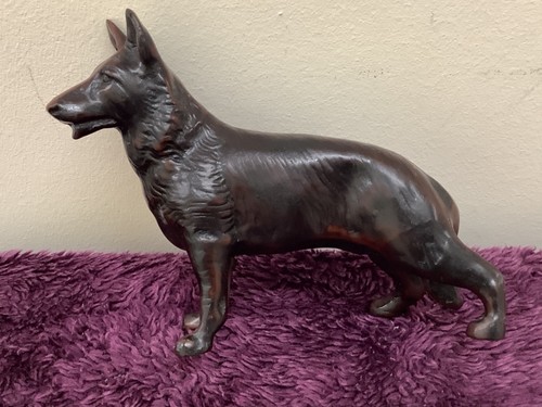 Vintage bronze resin - vintage, alsatian