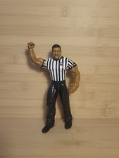 WWE Jakks Pacific - Daivari Referee Wrestling Figure - 2003 RARE