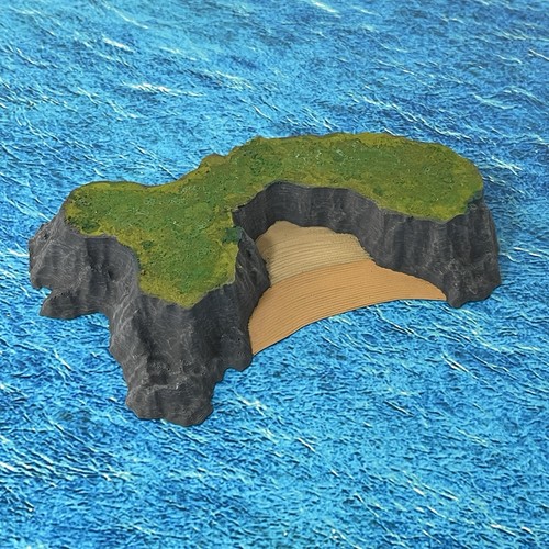 Island terrain for tabletop - island,