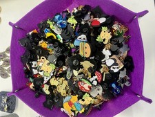 Mystery Pin Badges! 6 Per Pack! Disney, Cats, Dinosaurs, Cute Animals And More!