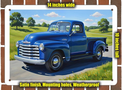 Metal sign 1953 chevrolet - -,