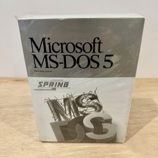 Vintage Microsoft MS-DOS