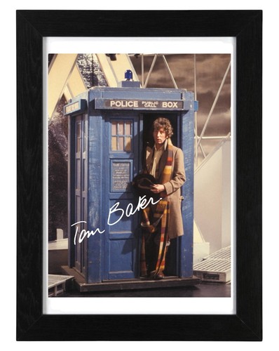 Tom baker signed autograph - tom,
