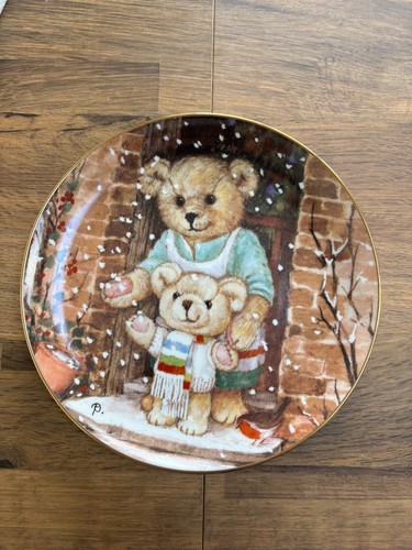 Welcoming winter plate - winter,