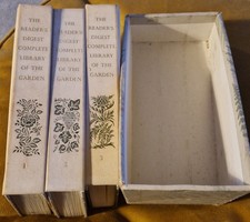 The Reader's Digest Complete Library of the Garden 3-Book Set in Slip Case 1963