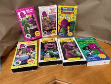 7 barney and friends VHS tapes