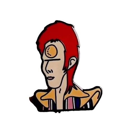 David bowie pin - david,