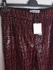 BNWT Zara Black Red Orange
