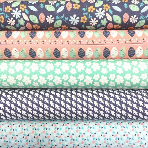 Fabric freedom woodland floral - freedom,
