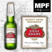 8 Personalised Lager Beer