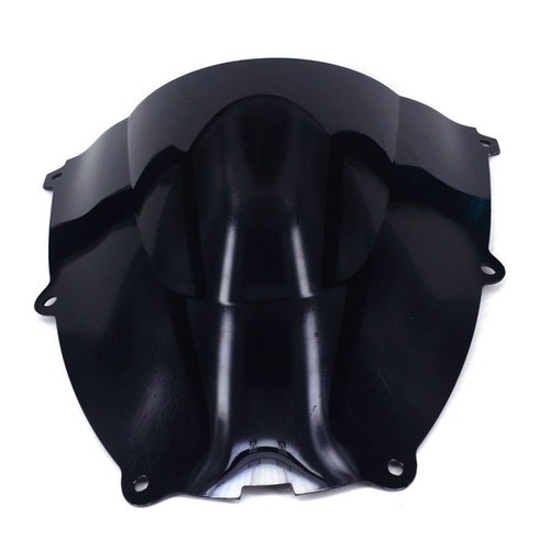 Black motorbike windshield - black,